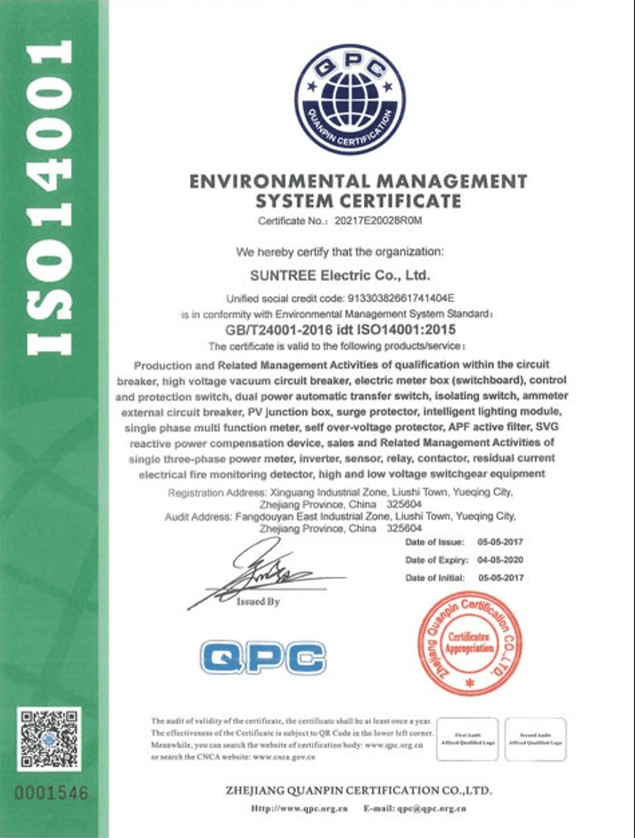 ISO Certification